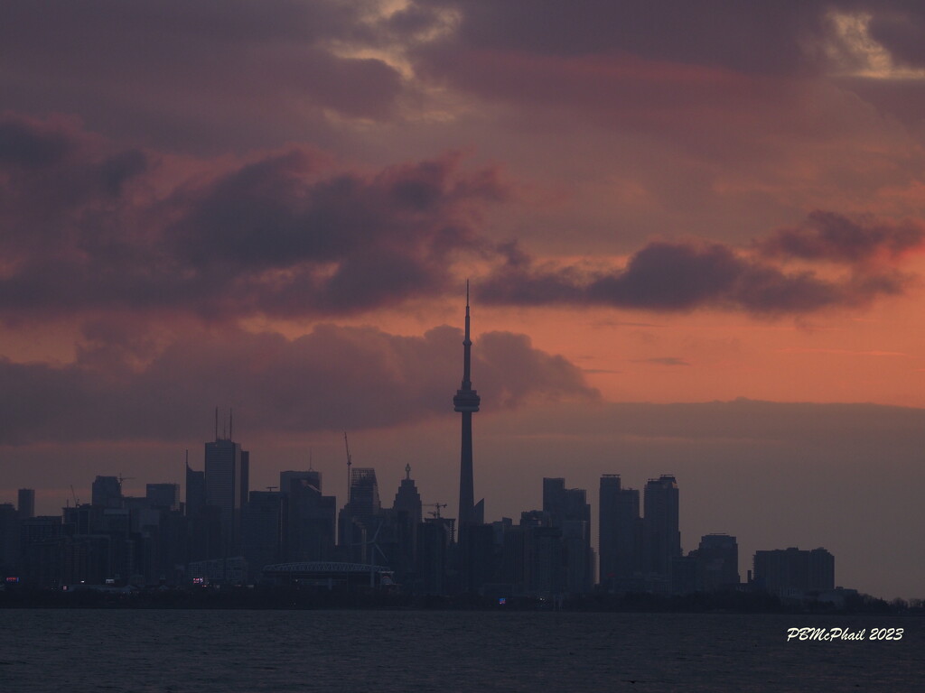 Toronto Skyline at Dawn by selkie