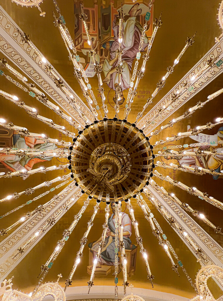 Ceiling in a big church in Budapest by tstb13
