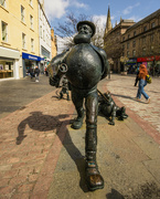 26th Apr 2023 - Desperate Dan striding through the streets of Dundee.