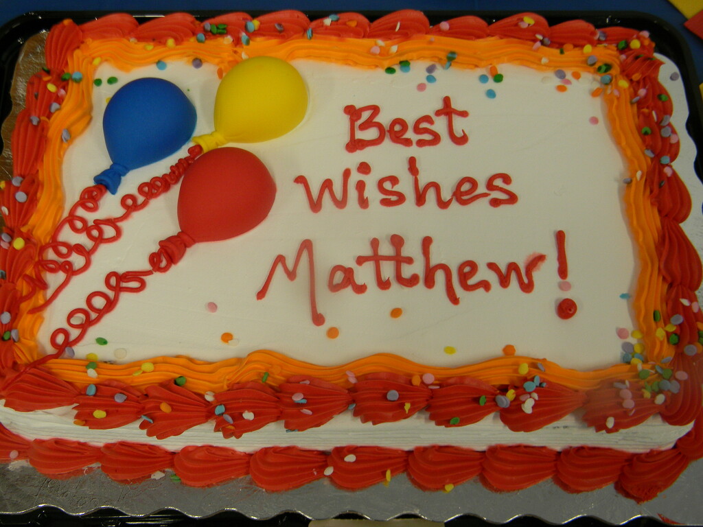 Best Wishes Cake by sfeldphotos