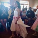 On the catwalk!