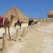 At the Giza Pyramids by clearday