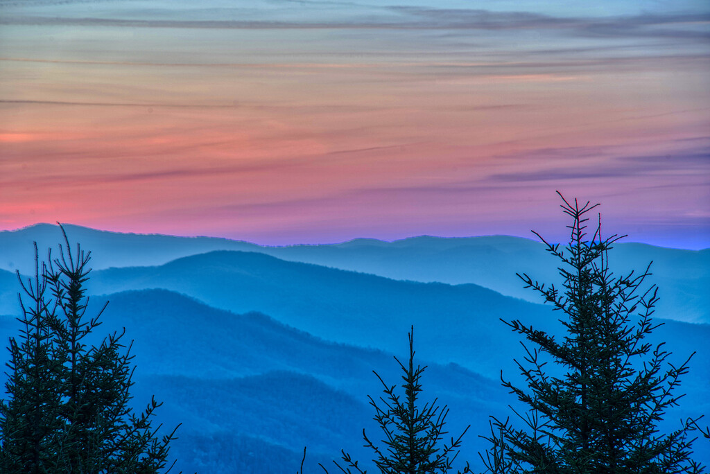 Smoky Mountain Sunrise by k9photo