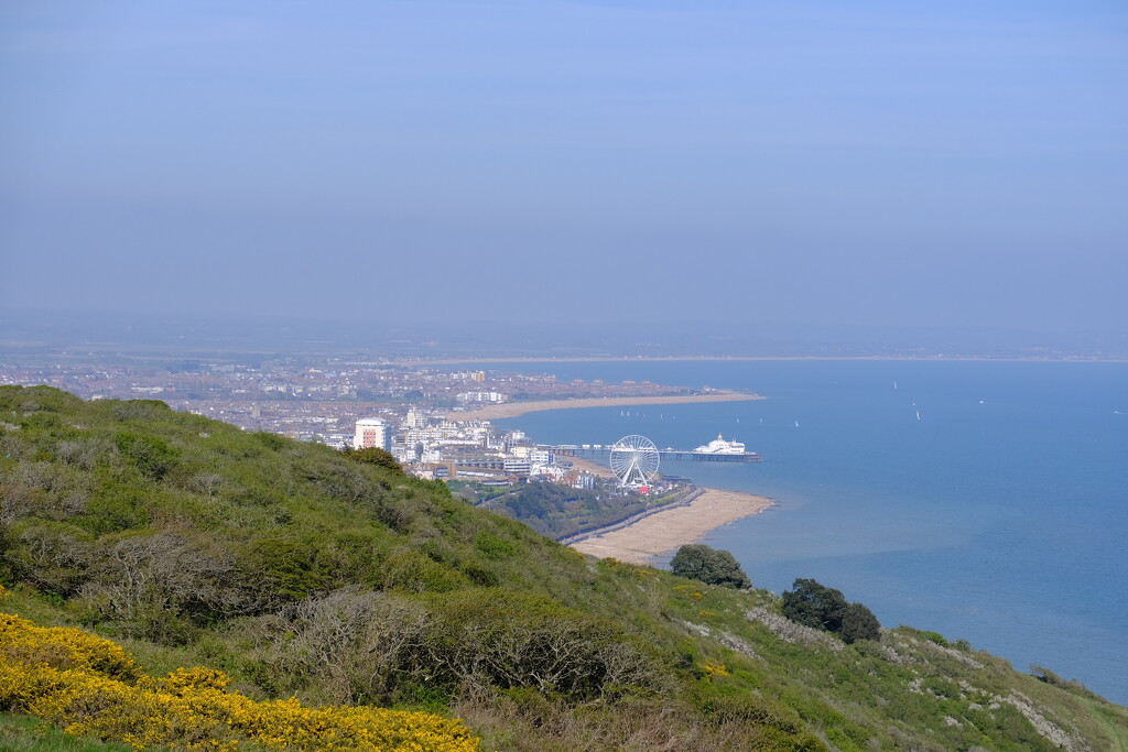 Eastbourne from Beachy head by robboconnor