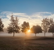 5th Sep 2022 - Sunrise on the golf course....