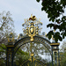 the gate of the Elysee garden by parisouailleurs
