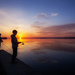 Sunrise Fishing  by pdulis