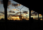 4th May 2023 - Sunset from the verandah at the Corones Hotel at Charleville.
