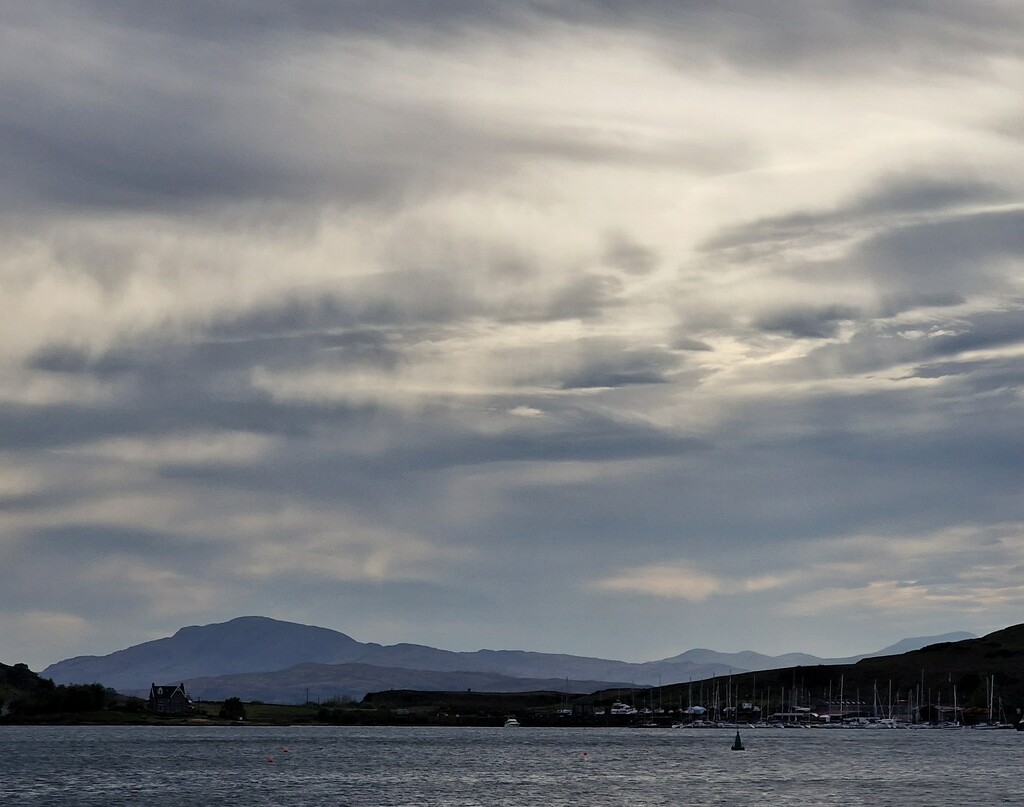 Oban Bay sky by christophercox