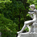 pigeon on a statue by parisouailleurs