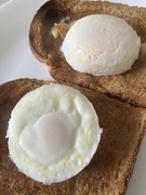 15th Oct 2022 - Poached eggs on toast....