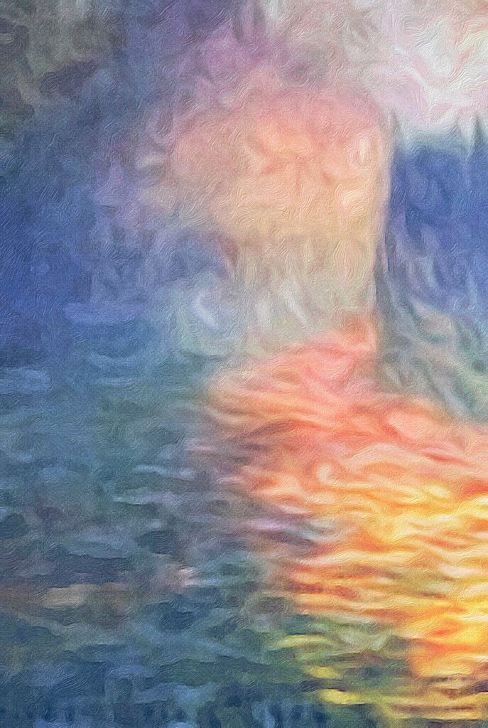 Art Abstract (7) Monet by rensala
