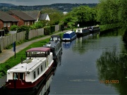 12th May 2023 - Moored up narrowboats. Leeds Liverpool canal. Rishton.