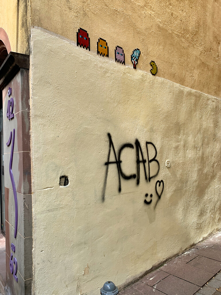 ACAB and a heart.  by cocobella