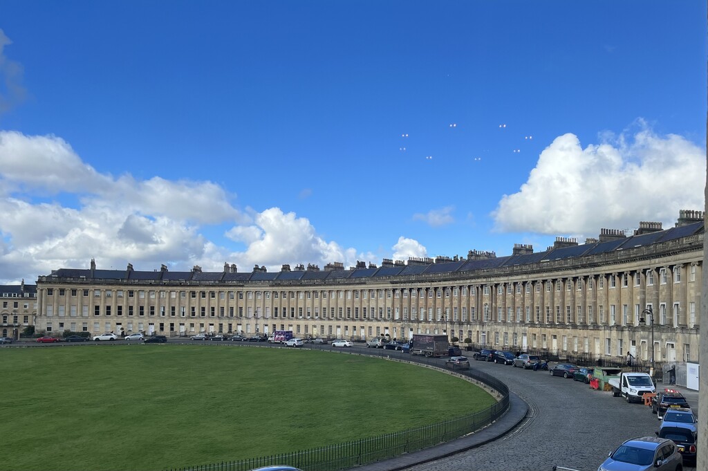 View of the  The Crescent in Bath... by anne2013