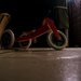 Red tricycle by dkbarnett