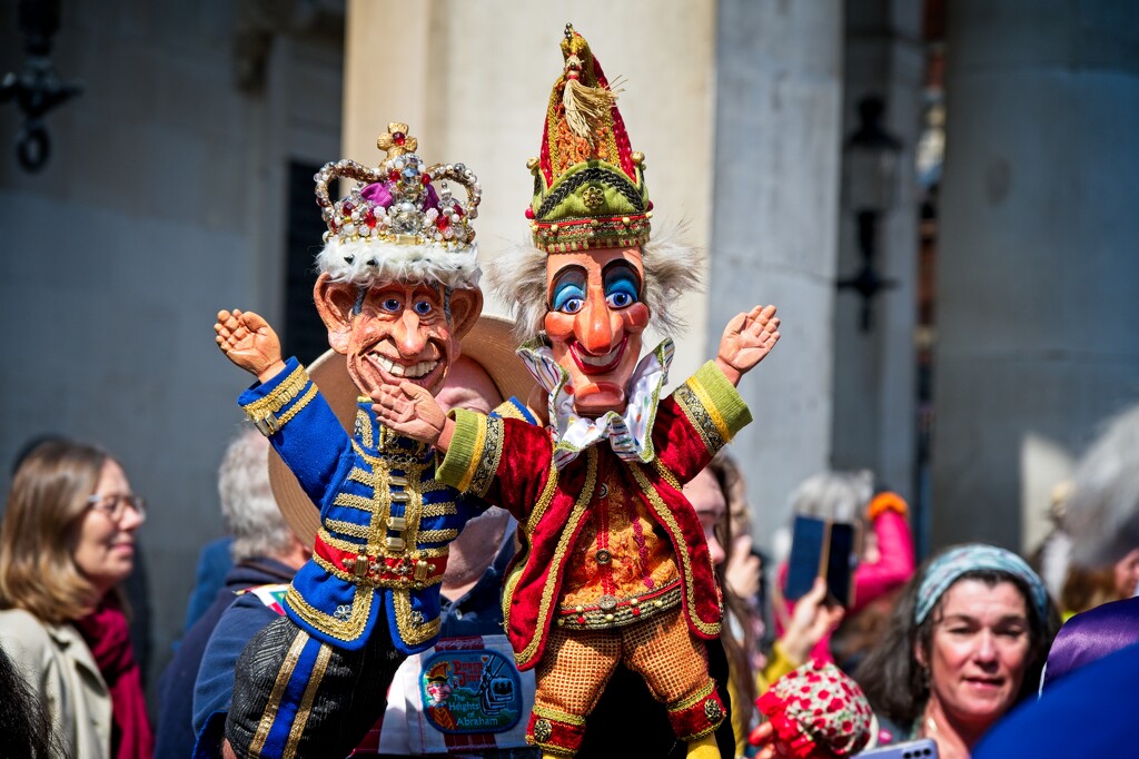 The King & Queen at the Puppet Festival by billyboy