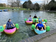 3rd Apr 2023 - Paddle boat fun....