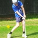 I finally managed to get a shot of someone (my 13yo grandson) hitting a golf ball.  by johnfalconer