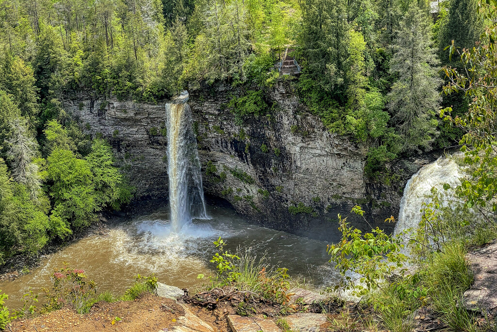 Cane Creek Falls by k9photo