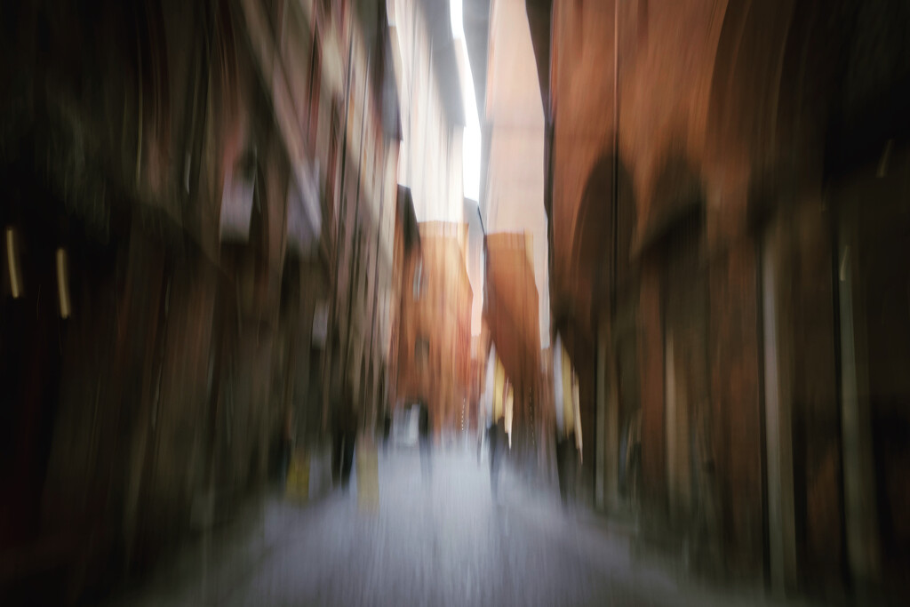 Intentional camera movement. Bologna  by caterina