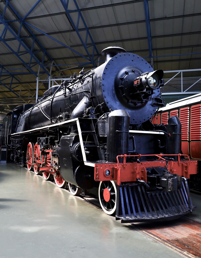 KF Class, #7 - A giant of a steam engine, built in 1935………….764 by neil_ge