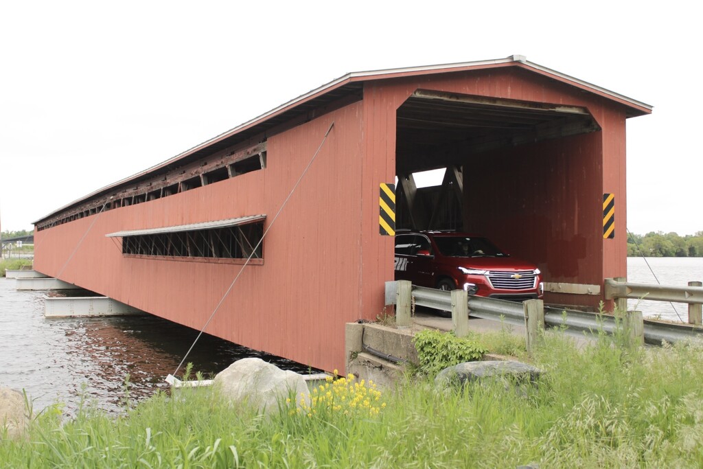 Longest covered bridge in Michigan  by mltrotter