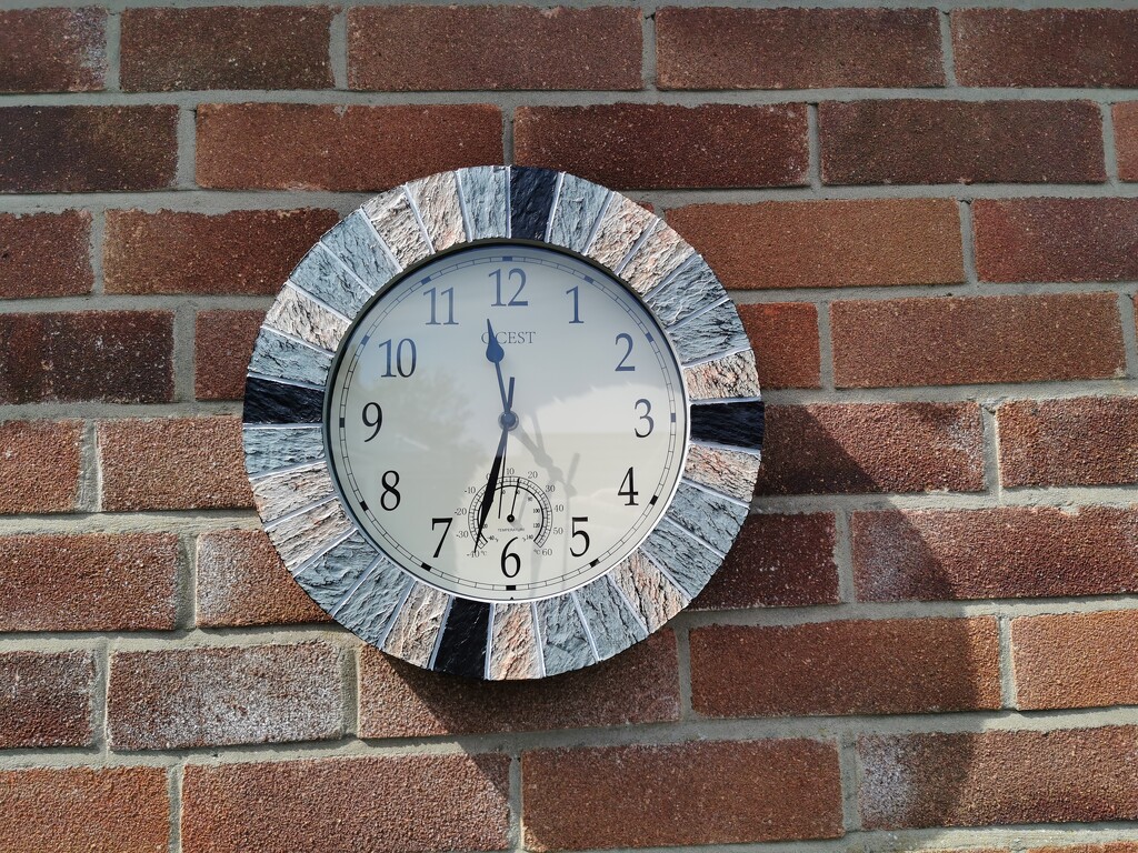 Outdoor Clock  by plainjaneandnononsense