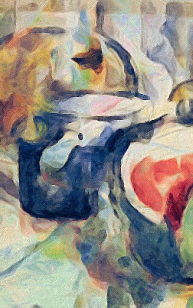 Abstract Art (22) Cezanne  by rensala
