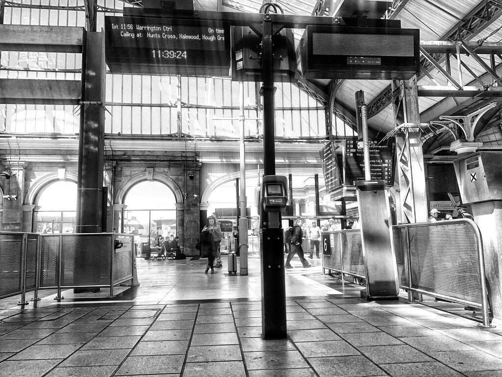 Liverpool Lime Street Station. by happypat