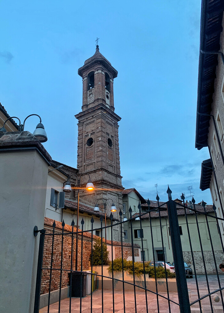 Bell tower in Alba.  by cocobella