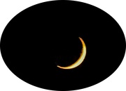 23rd May 2023 - Last Night's New Moon  (hand held)