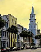 24th May 2023 - Broad Street and St. Philip’s Church steeple, Charleston historic district