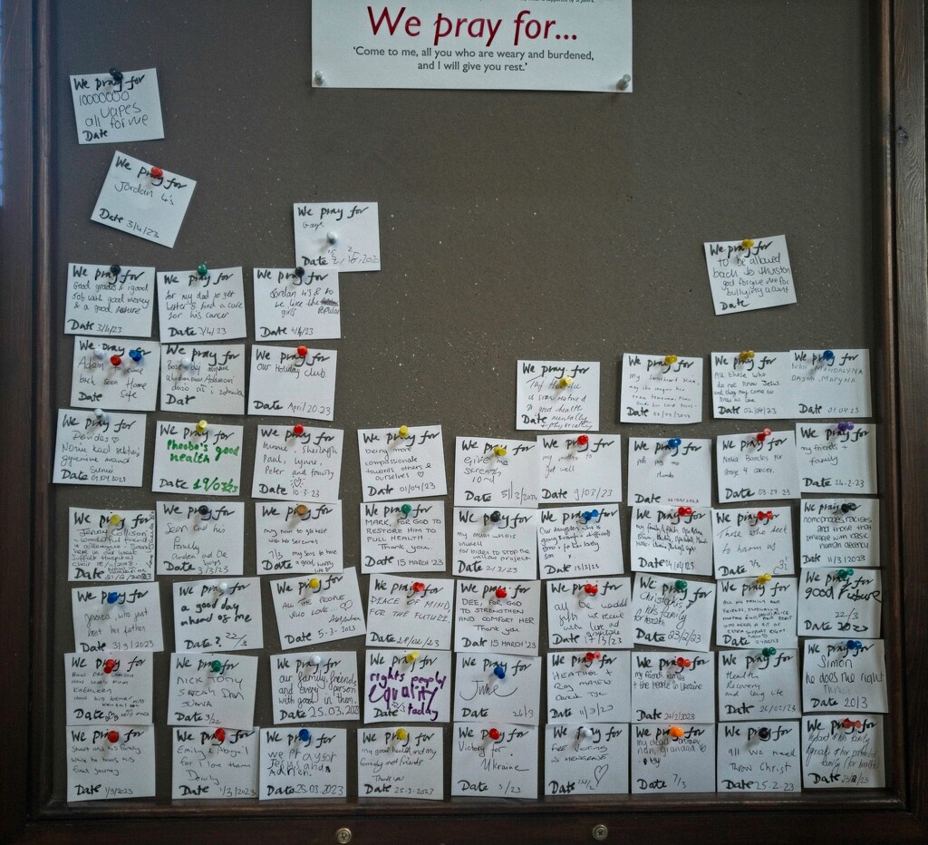 Prayer Board by billyboy