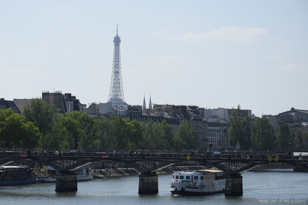 Seine & Eiffel tower by parisouailleurs