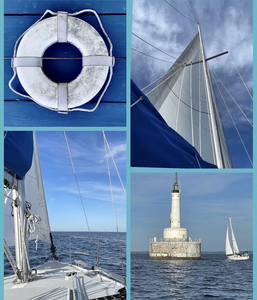 Blue Sky Sailing by eahopp