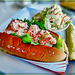 A Lobster Roll at the Sun and Surf  Restaurant