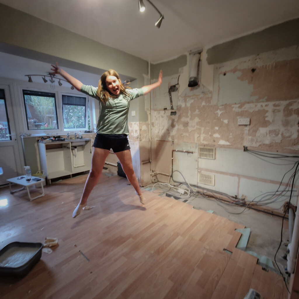 The old kitchen has gone. Hurrah! by andyharrisonphotos
