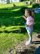 30th May 2023 - Sophia blowing bubbles