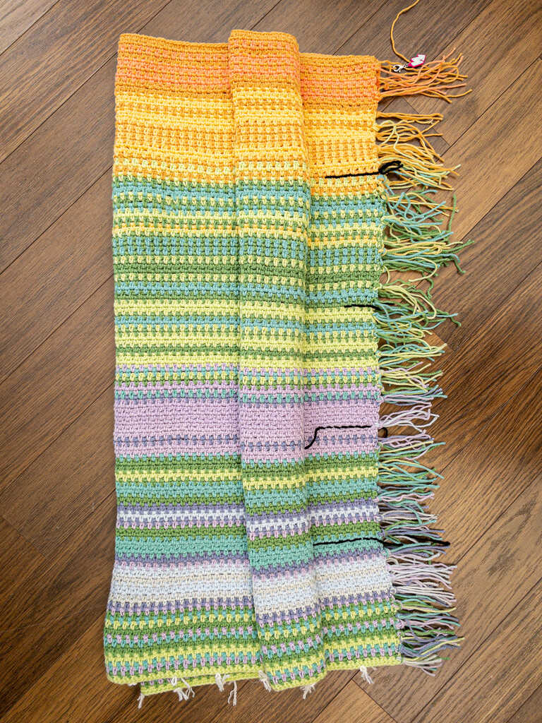 Temperature Blanket Project - May Update by humphreyhippo