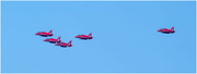 3rd Jun 2023 - Red Arrows over Malvern Hills