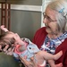 My Aunt Meets Her First Great Grandchild by calm