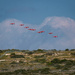 Red Arrows over the Mediterranean-2 by nigelrogers