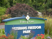 4th Jun 2023 - Mockingbird on Veterans Freedom Park Sign 