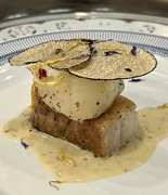4th Jun 2023 - Seared Scallop with Pork Belly and Truffles with Truffle Cream Sauce