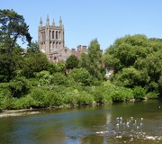 3rd Jun 2023 - Hereford Cathedral and The River Wye