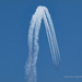 Red Arrows over the Mediterranean-9 by nigelrogers