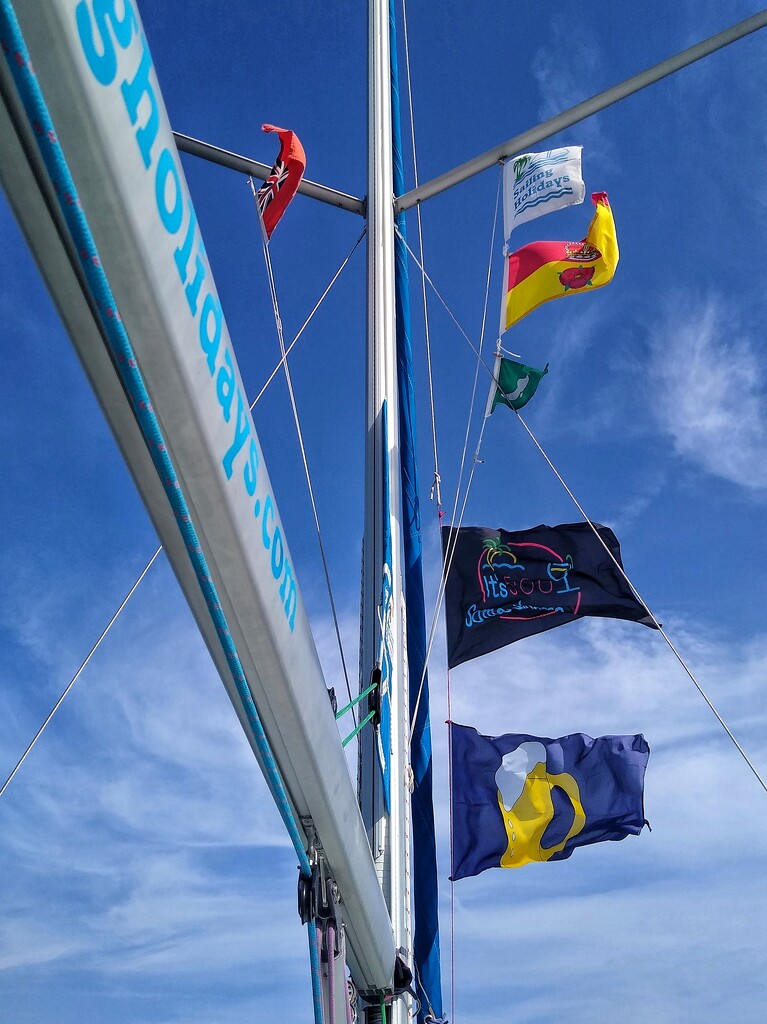 Boat's Flags  by 30pics4jackiesdiamond