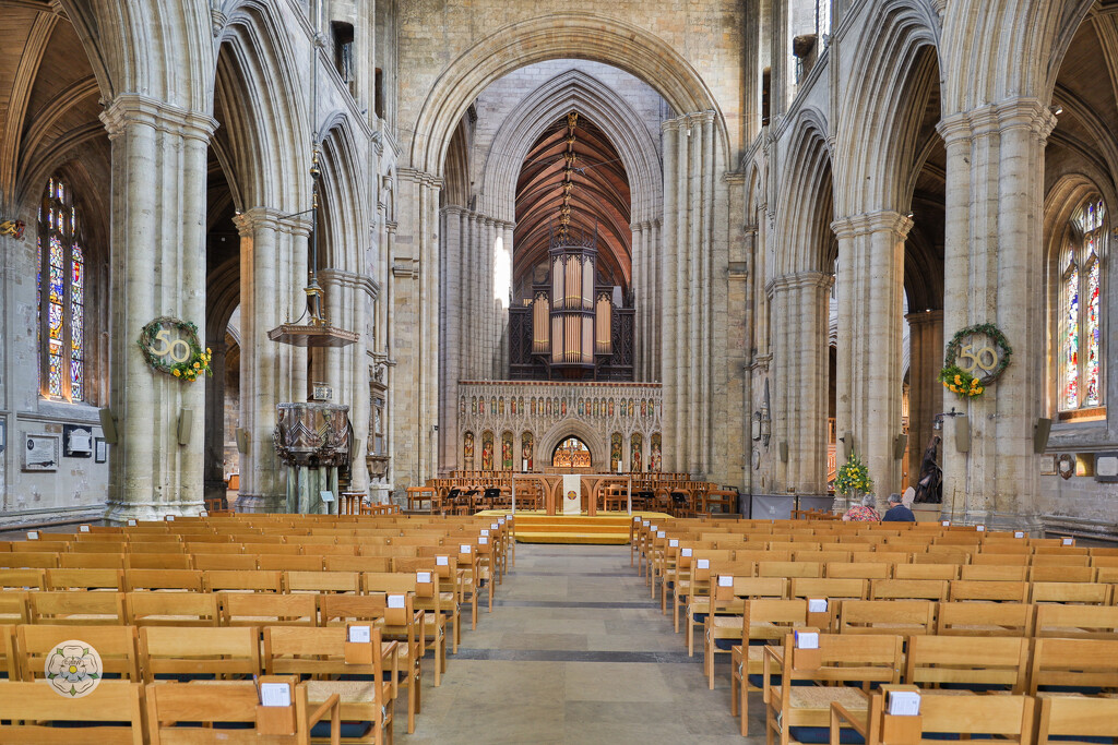 Ripon Cathedral, Ripon, North Yorkshire. by lumpiniman