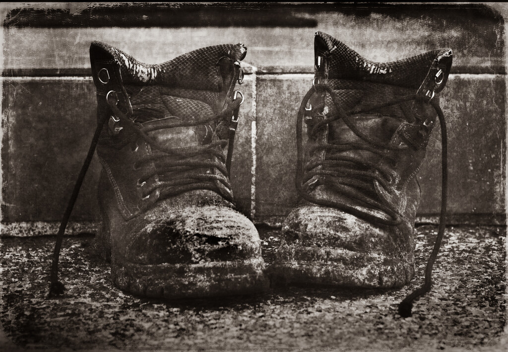 Dirty Boots at the Door by 365projectclmutlow
